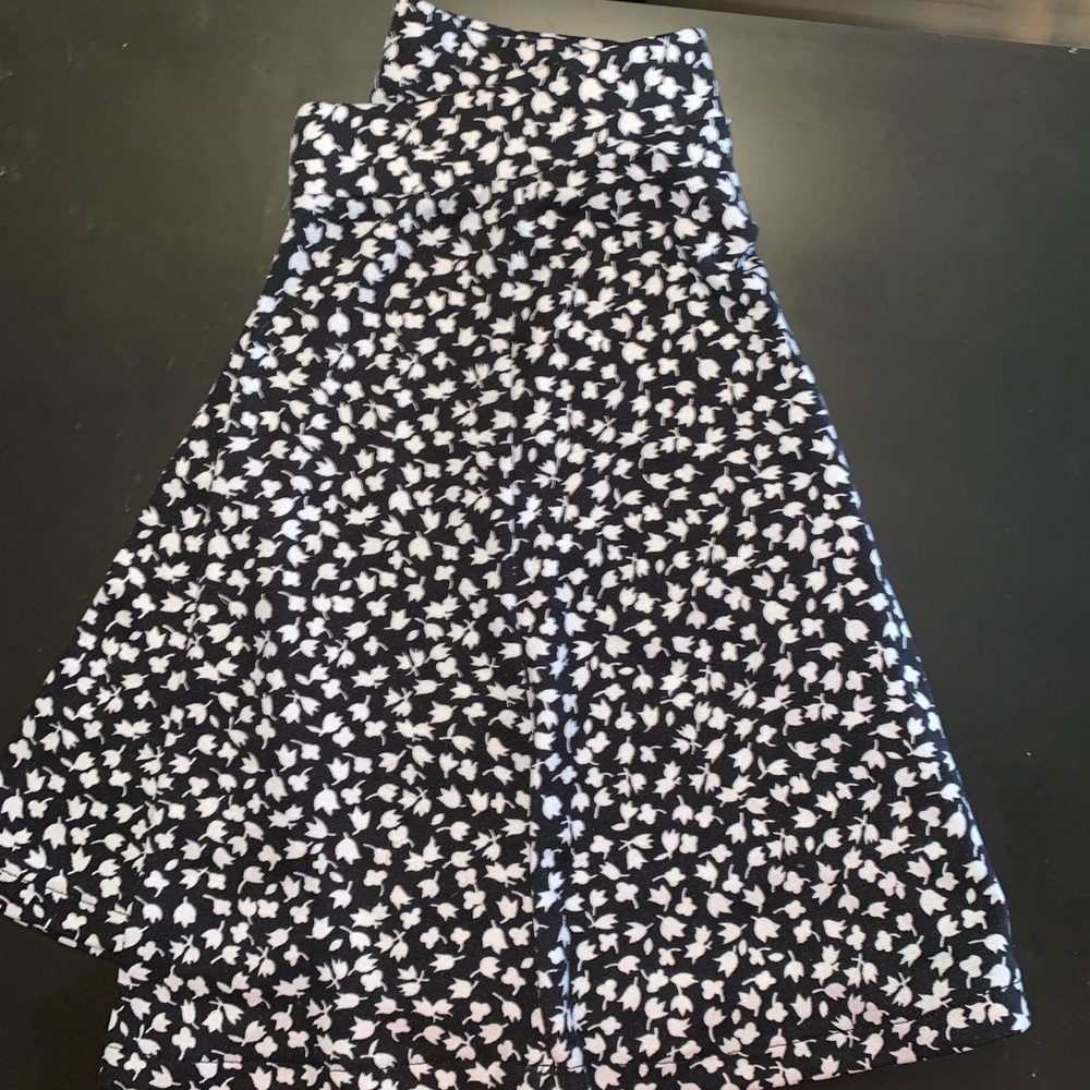 ⚡️floral print skater skirt